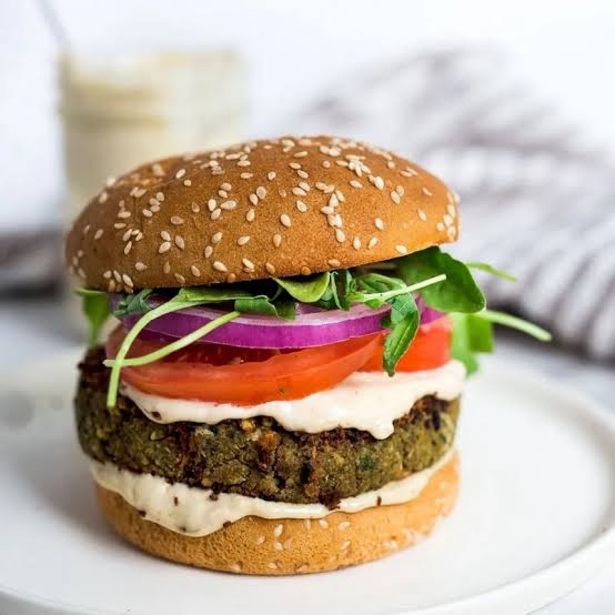 Hamburguesa de Falafel